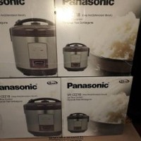 PANASONIC RICE COOKER SR CEZ 18 1.8LTR BODY STAINLESS DISKON