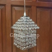 Lampu Gantung Rumah – Kristal (LG 033) + FREE LED