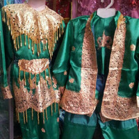 Baju adat padang pengantin satuan anak