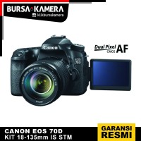 CANON CAMERA EOS 70D KIT EF-S 18-135mm KAMERA DSLR