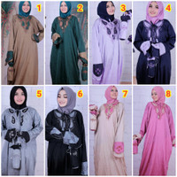 Jual ready stock mukena abaya ekonomis parasut super Murah