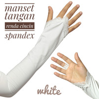 Jual Manset tangan Spandex Renda Cincin Murah