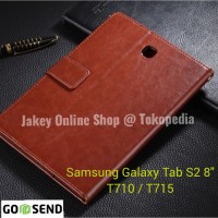 Samsung Galaxy Tab S2 8 Inch T710 T715 FLIP COVER WALLET leather case