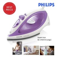 PHILIPS Setrika Uap GC1418/35 / GC 1418 Steam Iron / Gosokan Baju