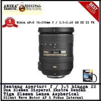 LENSA NIKON AF-S 18-200mm F/3.5-5.6G IF ED DX VR II