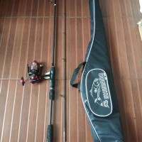 paket galatama joran kenzi + reel 11 bearing Diskon