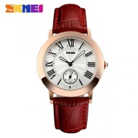 SKMEI 1083 Jam Tangan Wanita Leather TERMASUK KOTAK Item Favorit