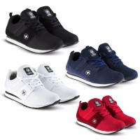 Sepatu Sneakers Kets dan Kasual Pria bisa untuk jalan kerja sekolah