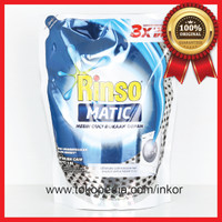 Jual RINSO MATIC DETERJEN CAIR LIQUID FRONT LOAD MESIN CUCI POUCH 1.6L Murah