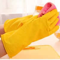 New Sarung Tangan Karet/Gloves untuk Cuci Piring Berkebun (WN27)