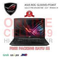 Laptop Gaming ASUS ROG STRIX GL503VD-FY285T I7 8GB GTX1050 WIN10