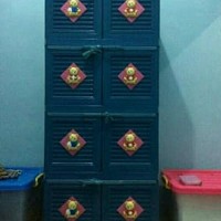 BEST PRODUCT LEMARI PAKAIAN PLASTIK LEMARI GANTUNG MERK CLUB JUMBO 4