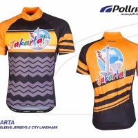 Jersey sepeda jakarta short sleeve Aks