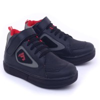 GARSEL sepatu BOOTS ANAK Laki-laki Hitam GDA 9580