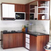 Kitchen set Kantor, cluster, Apartemen Backdrop, Tipe 8, Bekasi murah