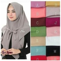 Jual Jilbab Instan Segitiga Tali Murah