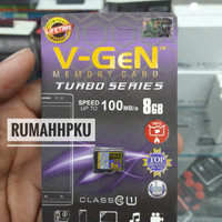 Kartu memory micro SD V-Gen 8gb Original