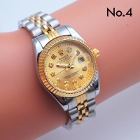 Jam Tangan Wanita Rolex Rantai untuk kado hadiah by hargajam