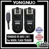 Flash Trigger YONGNUO RF603II For NIKON ( N3 Cable )