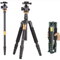 2 in 1 Beike QZSD-666 Portable Travel Camera Tripod and Monopod