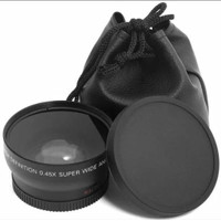 lensa ultra WIDE CONVENTER lens DSLR for canon 58mm 0 45x