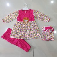 Grosir Baju Muslim Bayi / Setelan Pakaian Muslim baby little girl