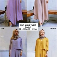 Baju Dress Gamis Syari Hijab Muslim Wanita Dewasa Terbaru THS018 Ter