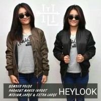 Terbaru Jaket Bomber Bolak Balik Wanita Blazer Parka Couple Cewek