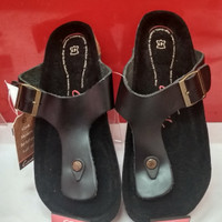 Sandal / Sendal Kulit Footbed Man / Pria ORIGINAL Carvil WALTER-01