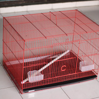 Kandang Besi 60cm untuk Burung Love Bird. Parkit. Sugar Glider dll.