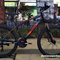 SEPEDA GUNUNG / MTB 26 THRILL TABIBITHO MISCHIEF 1.0 24SPEED ST BLACK.