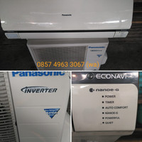 Ac Panasonic inverter 1 pk bekas berkualitas bergaransi