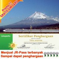 Tiket JR Kereta Jepang - ordinary pass. Khusus Promo Ekstra Special