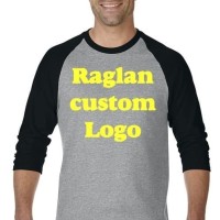 Sablon Kaos Raglan 3/4 Custom gambar suka suka polyflex