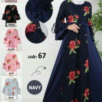 GAMIS BROKAT/LONG DRESS/GAMIS TERKINI/BROKAT IMPROT/BAJU PESTA