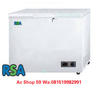 CHEST FREEZER RSA CF-220 KABINET PEMBEKU DAGING IKAN AYAM NUGGAT NEW