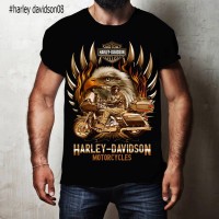 Kaos 3D Harley Davidson 08