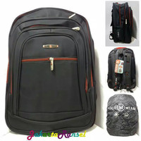 Tas ransel laptop polo Miami tas sekolah punggung ada raincover