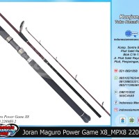 Rod Joran Pancing Spinning Maguro Power Game XB