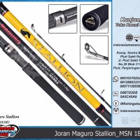 Rod Joran Pancing Spinning Maguro Stallion 183H2 Gagang Model Spinni