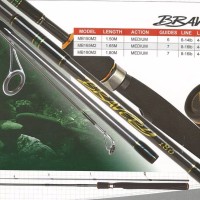 Rod Joran Pancing Spinning Maguro Bravery 180 untuk mancing kolam