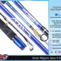 Rod Joran Pancing Spinning Maguro Jaws K series Pe 3 6