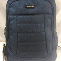 Tas Ransel / Backpack, Bahan Kanvas, Merk Carboni
