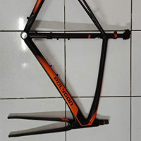 Frameset Frame Rangka Sepeda polygon Strattos Five New Free Ongkir