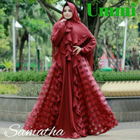 Sisa putih 1pc - HIJAB SYARI SAMANTHA -ORI UMMI