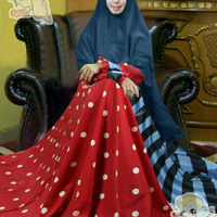 GAMIS SET SYARI BAHAN MONALISA KLOK UMBRELLA KHIMAR CERUTI BEST SELLER