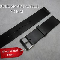 Tali Strap Jam Pebble Smartwatch Silicone 22 MM Hitam