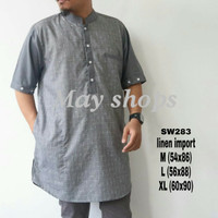 Baju koko kemeja muslim pria kemko kurta ness qurta pakistan SW283