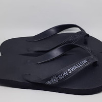 Sandal sun swallow hitam 6 pcs termurah