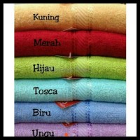 Handuk Merah Putih 70X140 Cm / Handuk Mandi / High Quality Towel